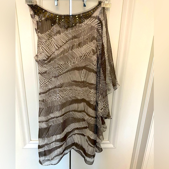 BCBG Max Azria silk animal print dress - Picture 2 of 4